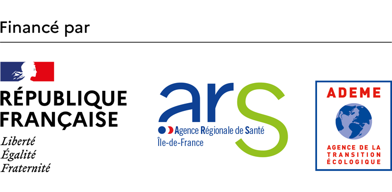 Financé par l'ARS Île-de-France et l'ADEME