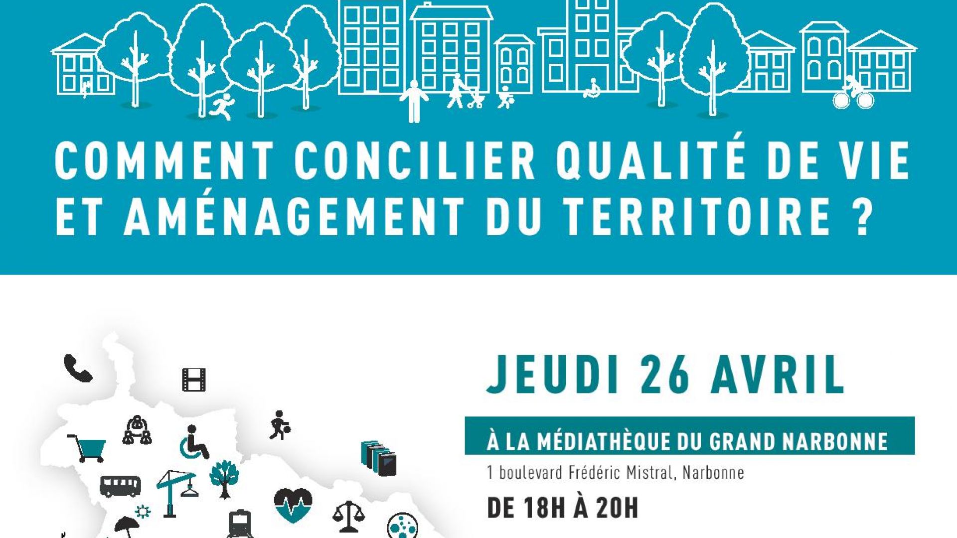 Comment concilier qualité de vie et aménagement du territoire ? NovaScopia partie prenante de la conférence-débat organisée par le Grand Narbonne