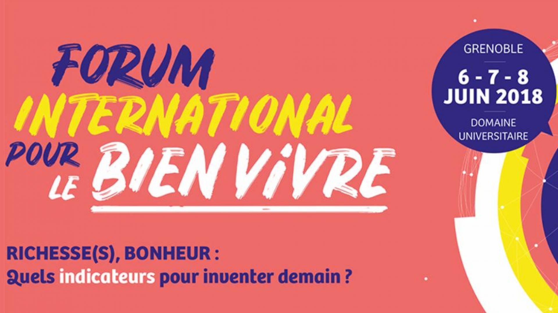 Indicateurs de bien-être territorial : NovaScopia sera présent au Forum International pour le bien-vivre à Grenoble